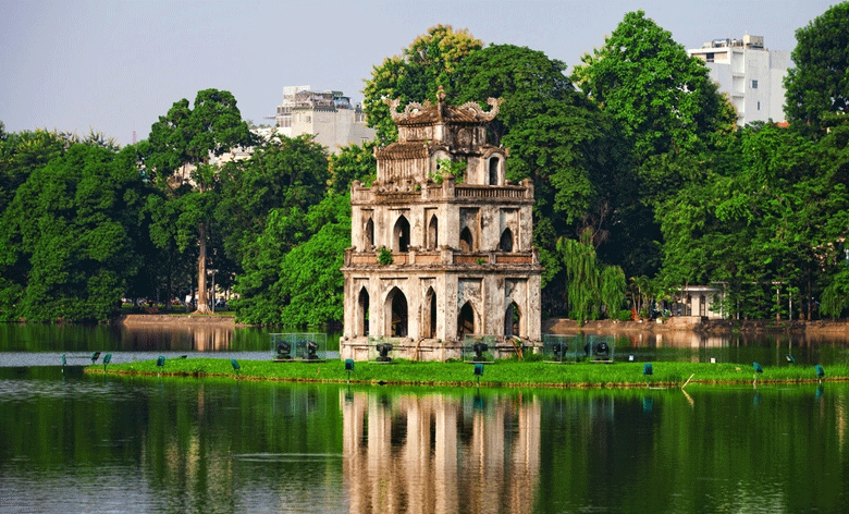 Hanoi's Sword Lake - Proof of the thousand-year history of Hanoi (Source: Internet)