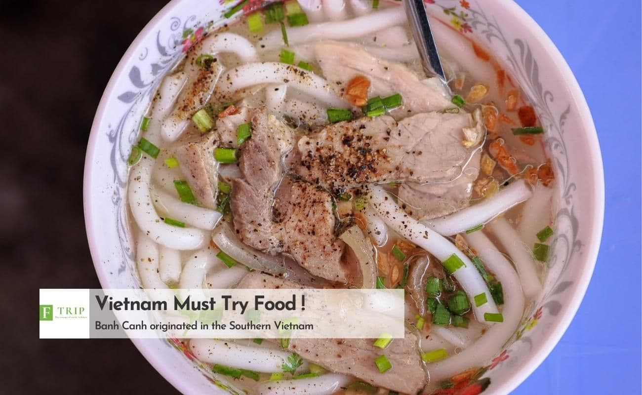 Banh Canh originated in the Southeast, then popularized throughout Vietnam (Source: Internet)