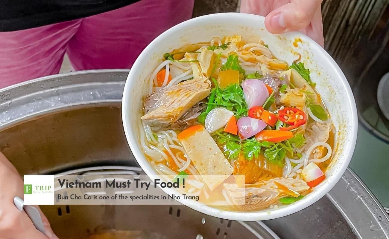 Bun Cha Ca in Nha Trang is considered the most delicious and famous by locals and tourists alike (Source: Internet)