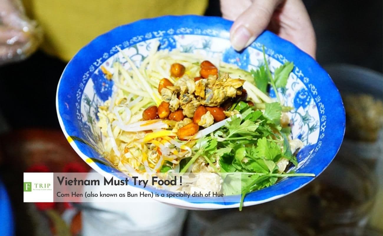 Com Hen is a specialty dish of Hue (Source: Internet)