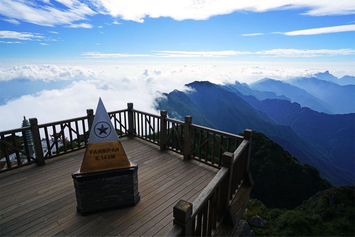 The peak of Fansipan (Source: Internet)