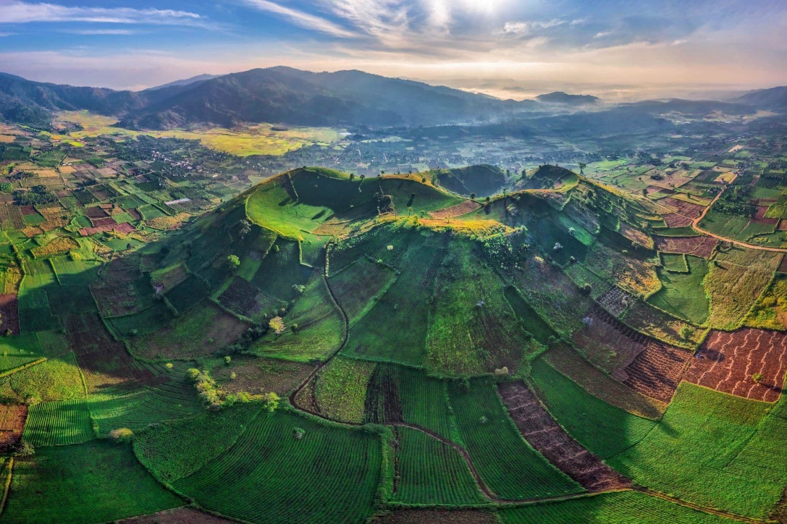 Pleiku also has incredibly beautiful rural landscapes (Source: Internet)