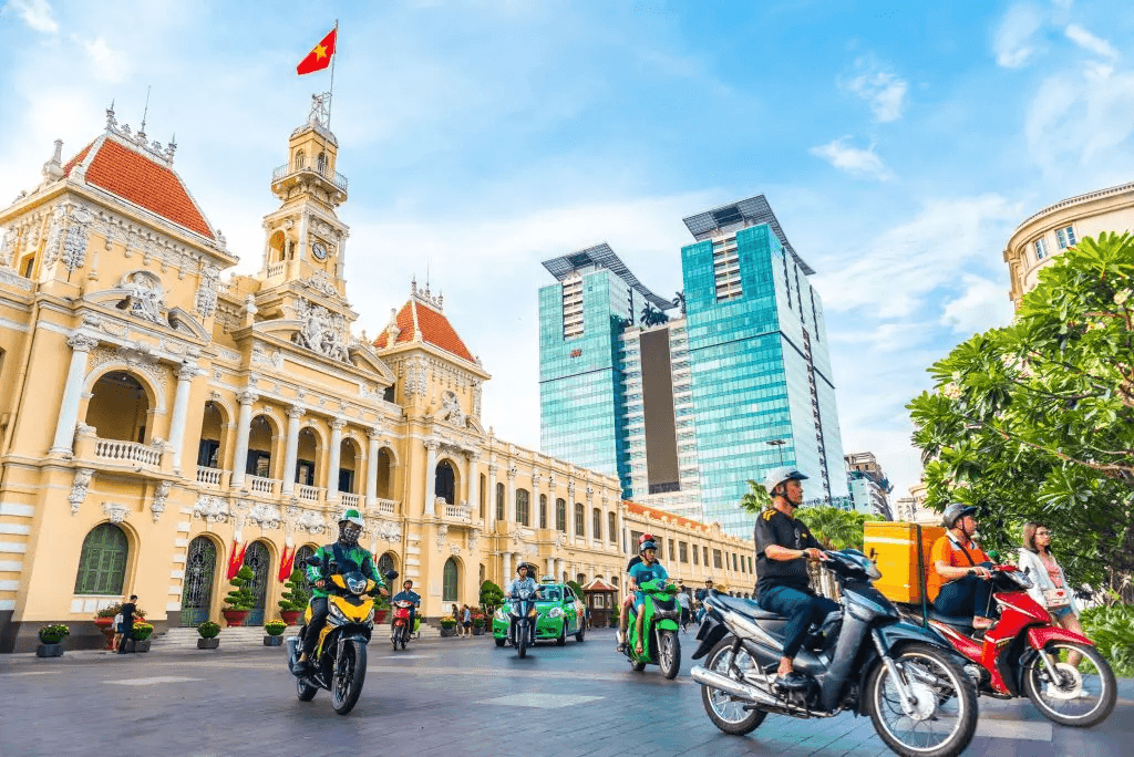 One of the Vietnam popular places is Ho Chi Minh city (Source: Internet)