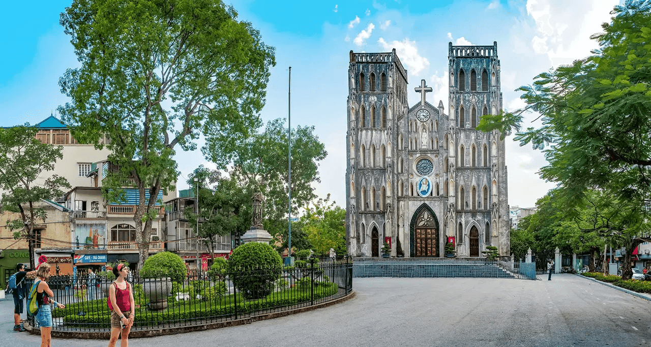 St. Joseph's Cathedral in Hanoi (Source: Internet)