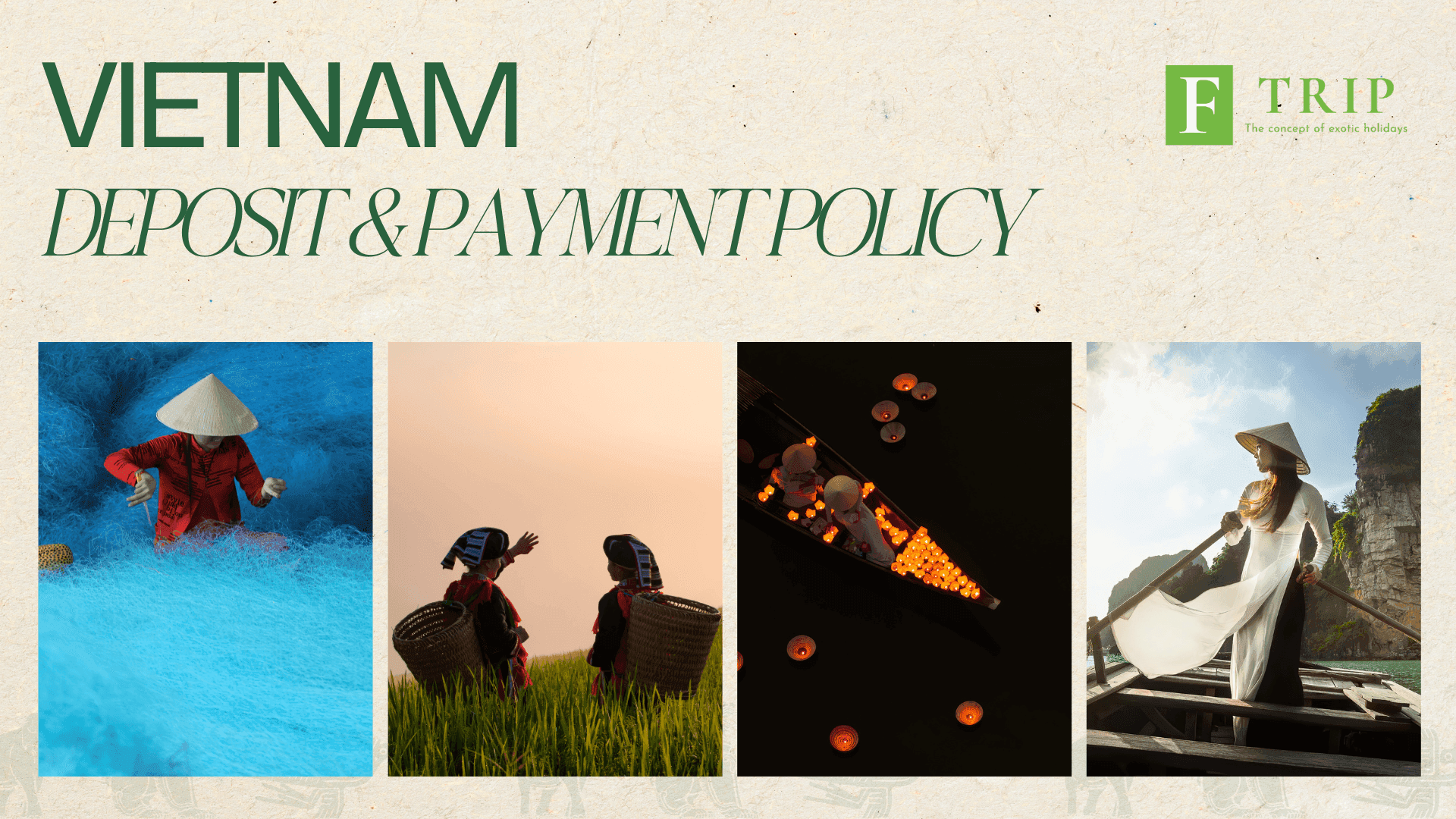 Deposit & Payment Policy
