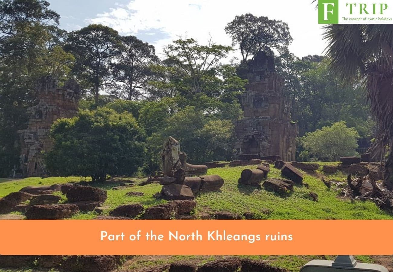 Part of the North Khleangs ruins