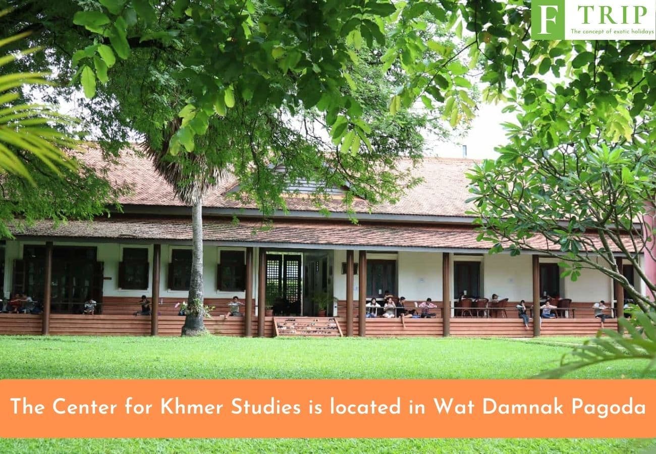The Center for Khmer Studies is located in Wat Damnak Pagoda (Source: Internet)