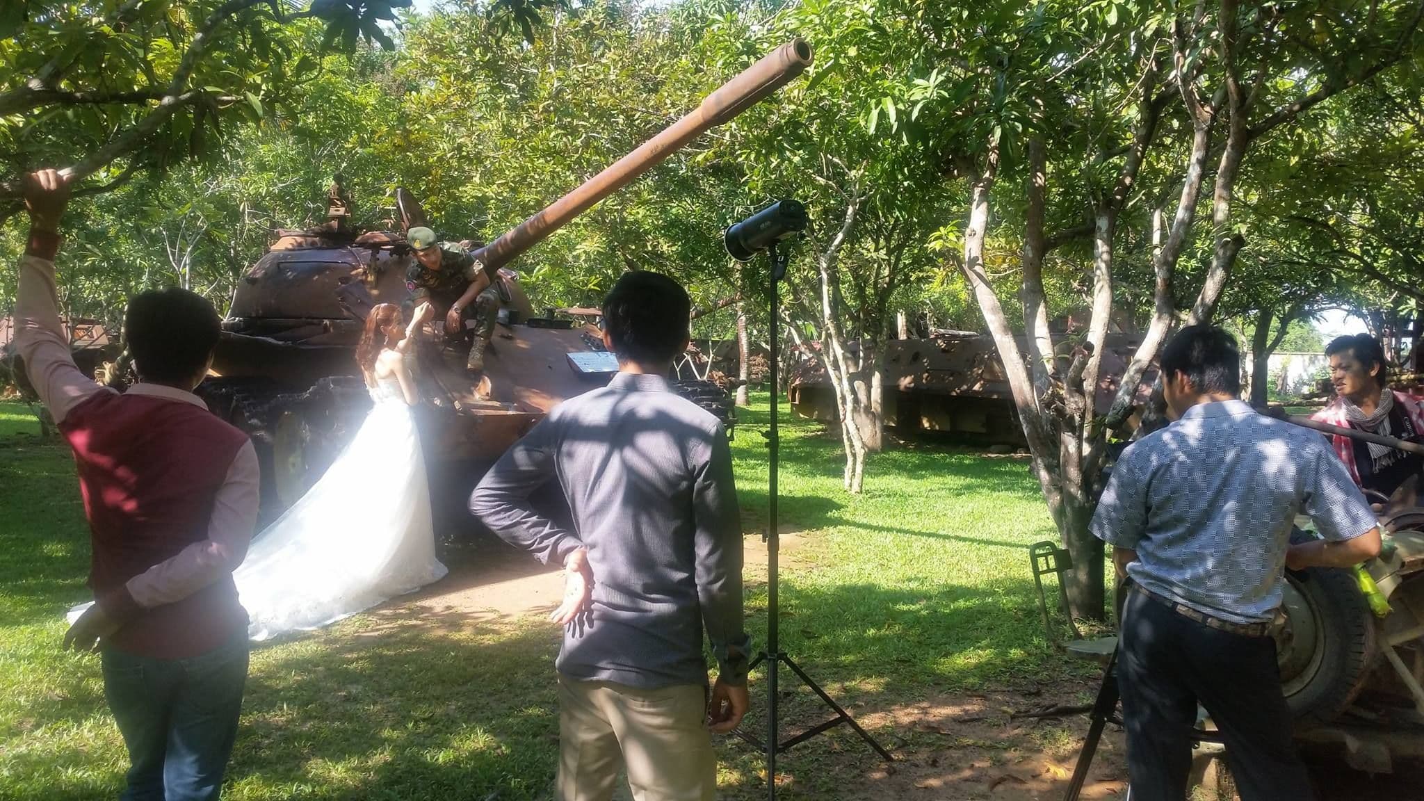 You can see wedding photos being taken of military staff when visiting the museum if you are lucky (