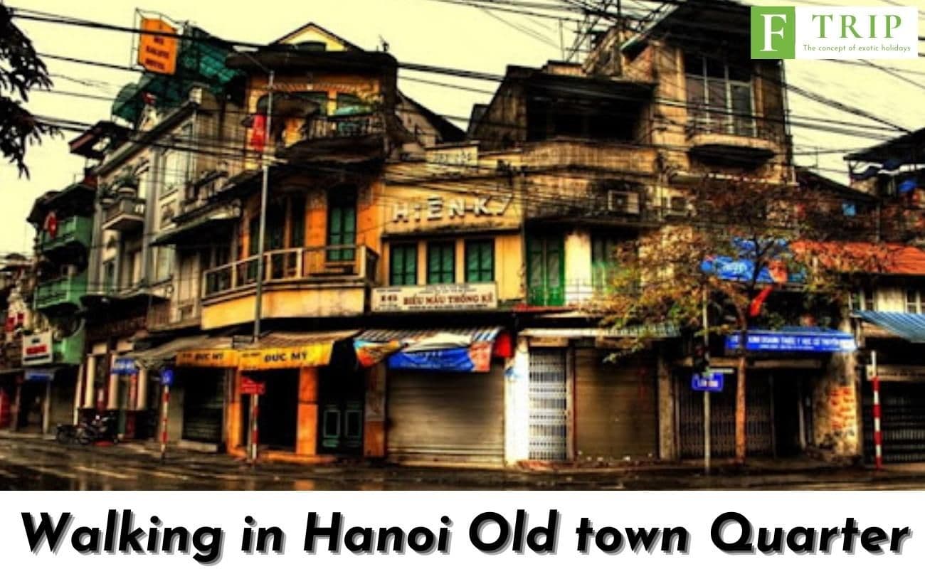 The ancient civic urban center of Hanoi is generally referred to as the "Old Quarter." (Source: Internet)