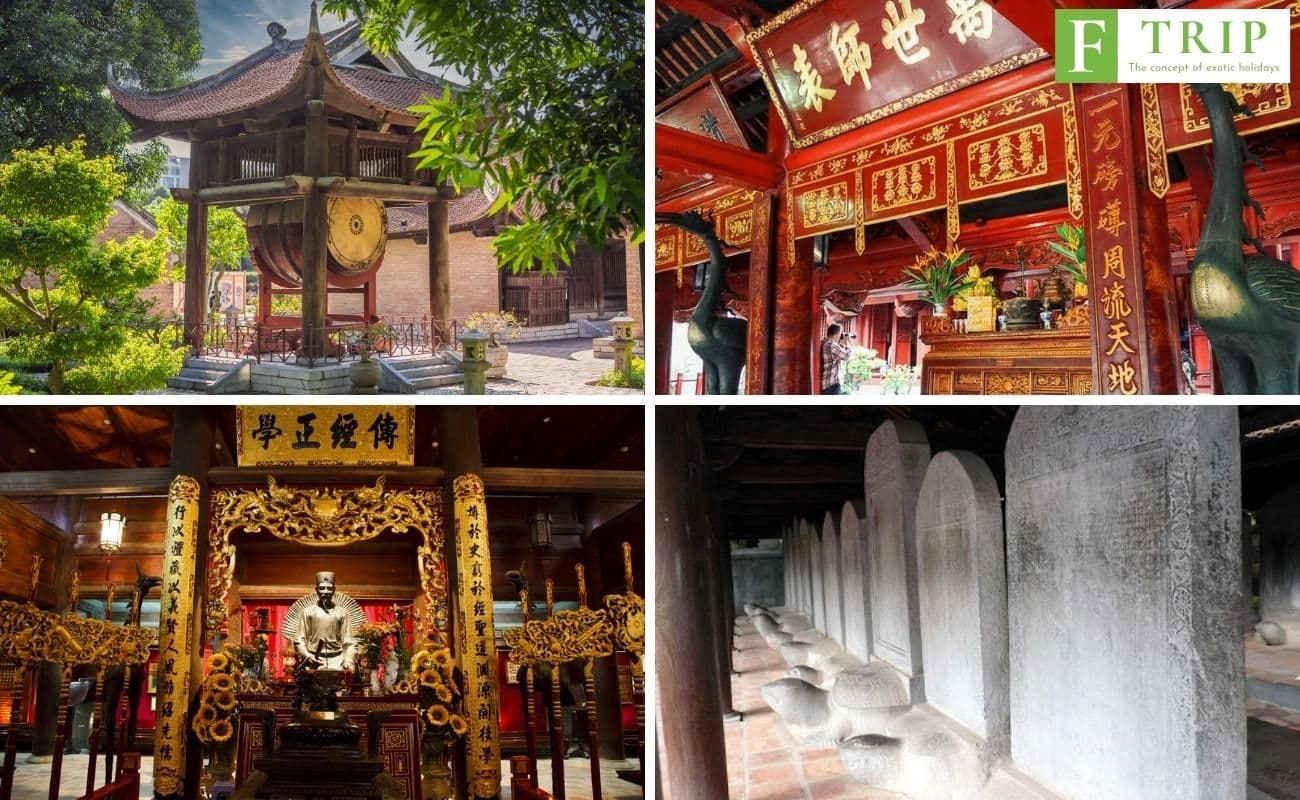 82 Doctor Steles is placed on the shell of a tortoise at the Temple of Literature, Hanoi (Source: Internet)