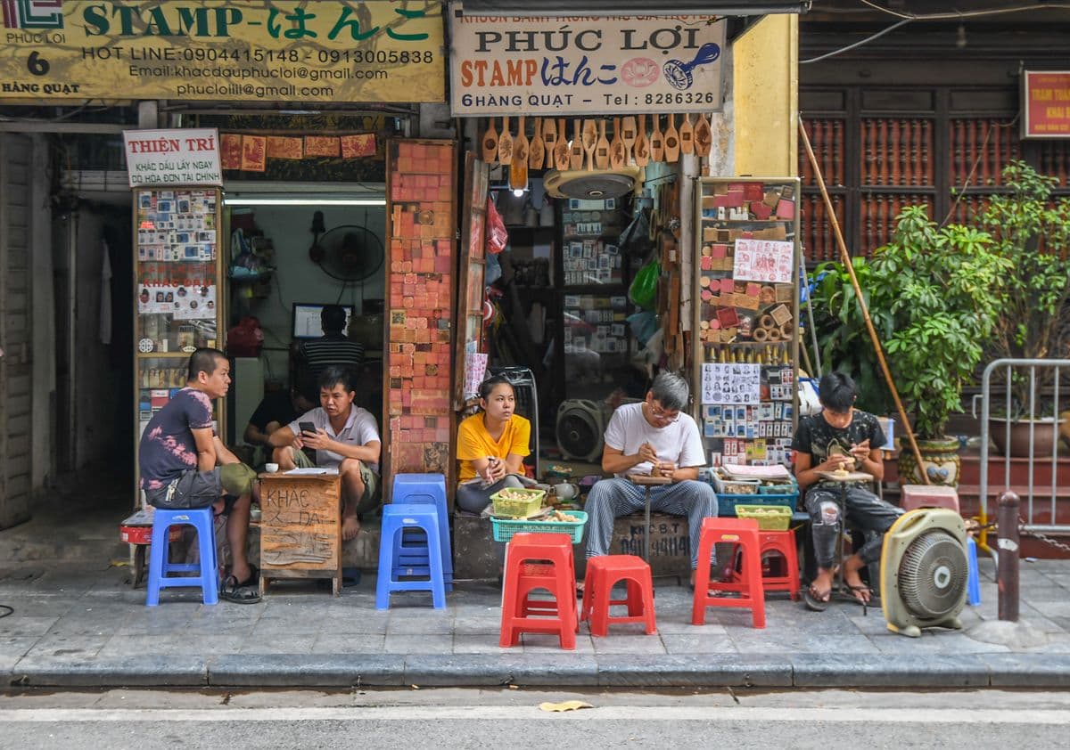 Hanoi Old Quarter - where many historical imprints are stored (Source: Internet) 