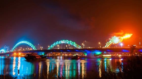 Magnificent scenery in Danang (Source: Internet)
