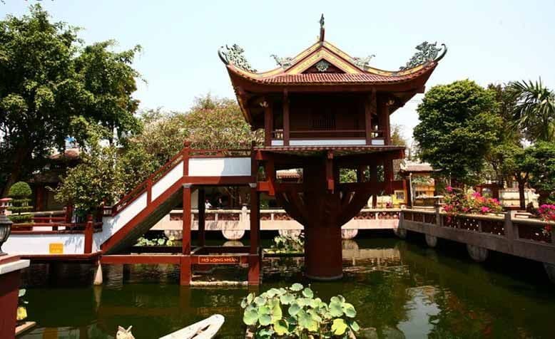 The famous One Pillar Pagoda in Hanoi (Source: Internet)