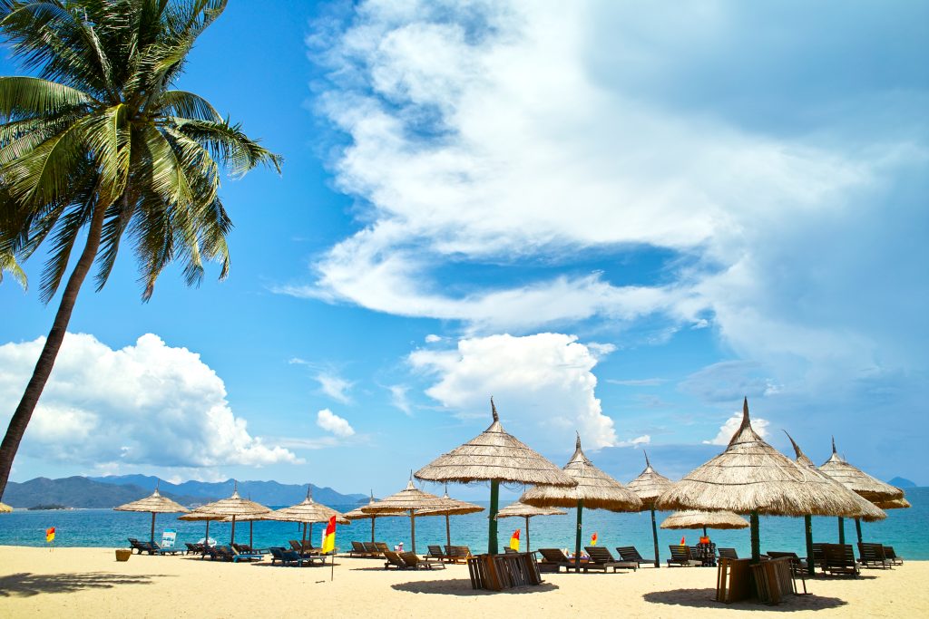 Nha Trang Beach  in Vietnam