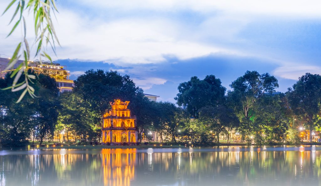 Hanoi is the one of famous places in Vietnam 