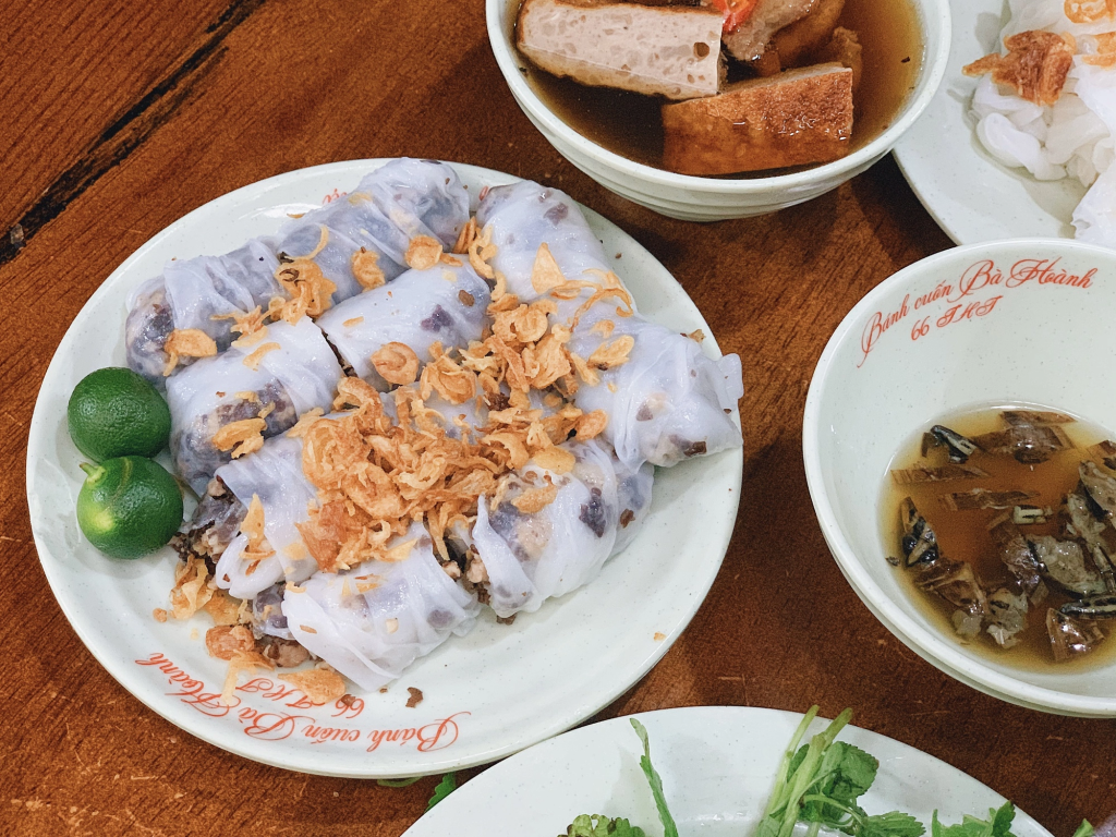 Each province in Vietnam will have its own taste of Banh Cuon 