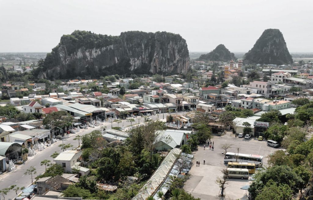 Marble Mountains, where Quan The Am festival usually held in