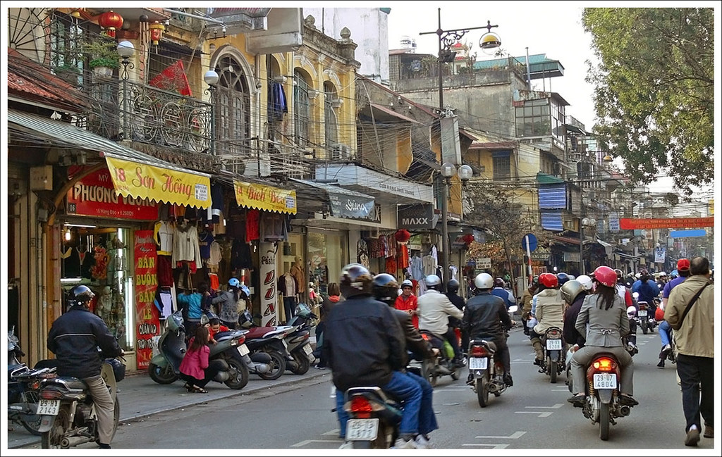 Return to Hanoi, the capital of Vietnam