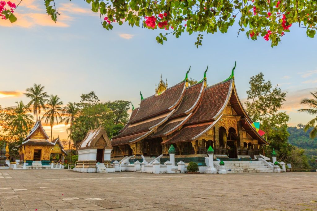 Wat Xieng Thong Temple In Luang Prabang - Laos